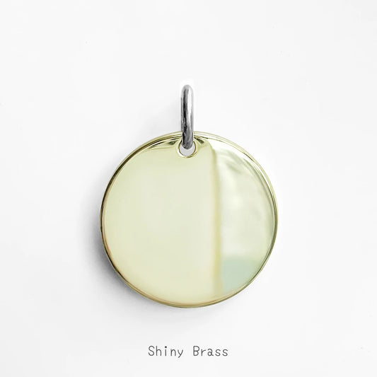 Collar Me Impressed- Polished Brass